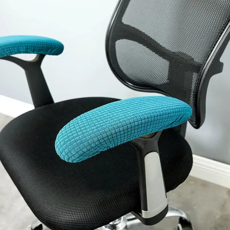 High Quality Stretch Armrest Covers 1Pair Dustproof Waterproof Computer Chair Elbow Pads Protective Sleeve For Home Office Use