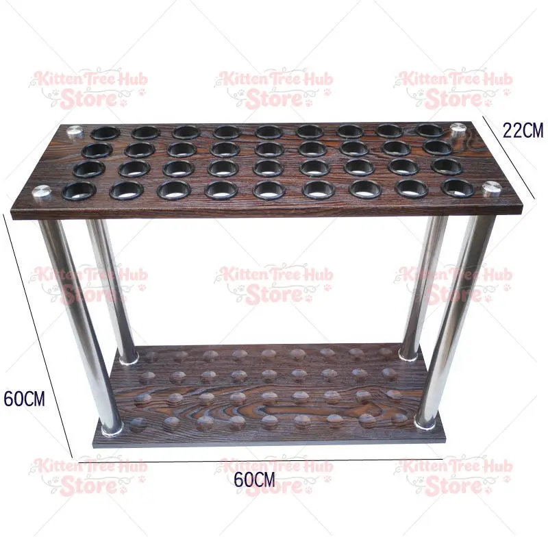 36 Holes Billiard Cue Holder Wall Mount Pool Snooker Accessories Cue Storage Rack