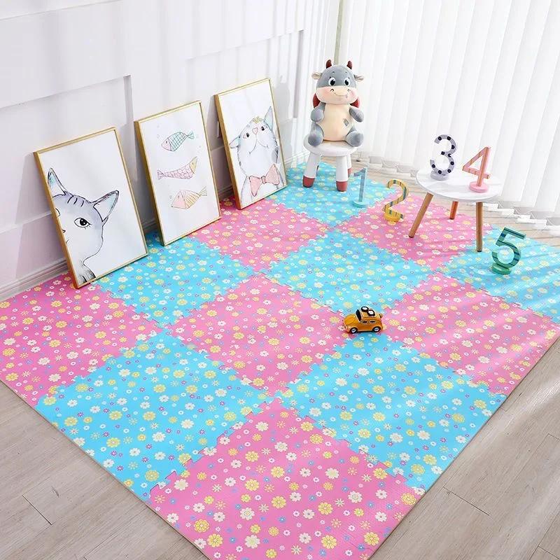 Tapis de jeu hypothécaire ame pour bébés, 16 pièces, activités, polymères, salle de jeux, sol, bruit