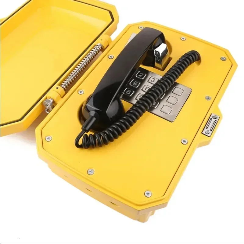 Corrosion-resistant waterproof railway roadside wired telephone industrial weatherproof telephone