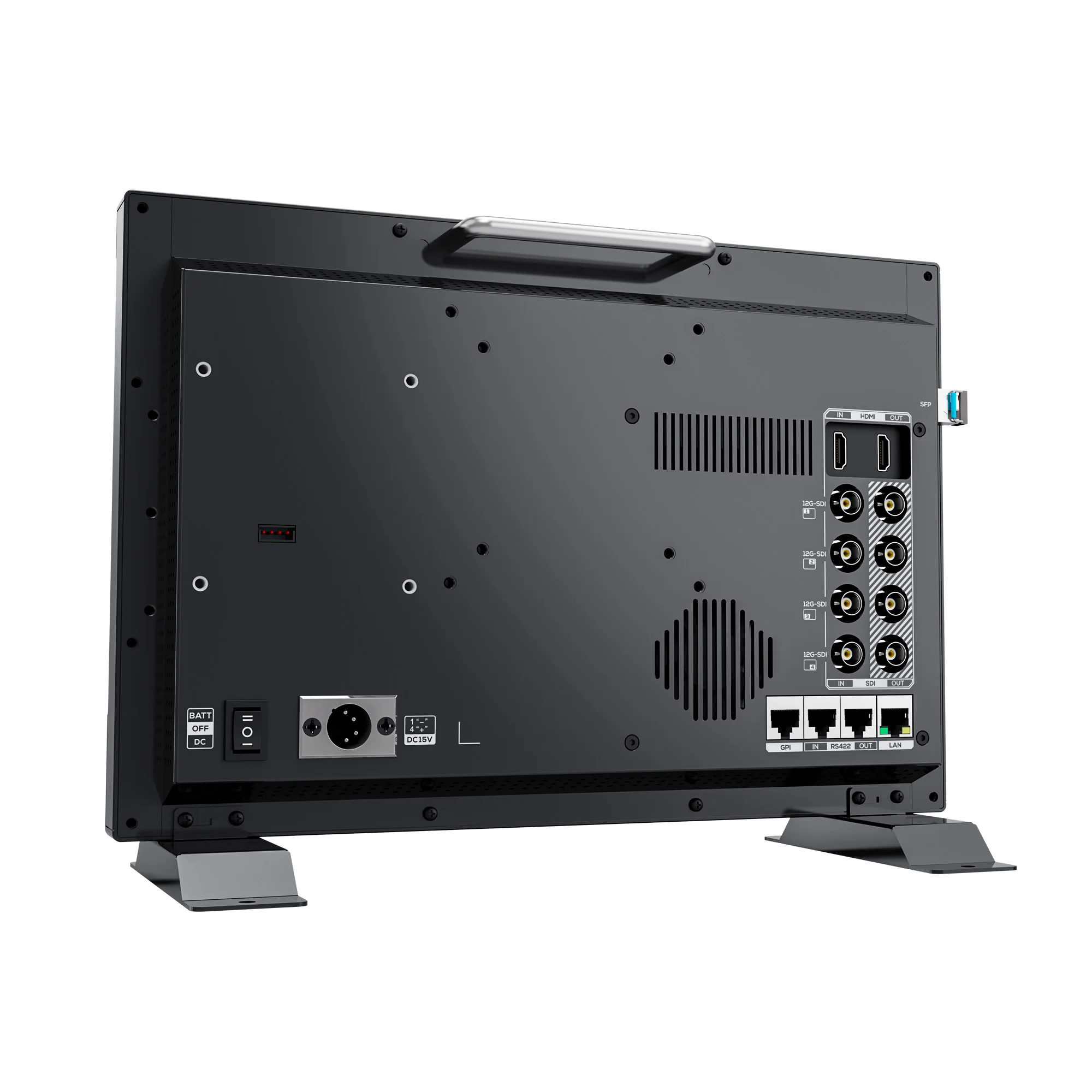 Lilliput Q13-8K 13.3 Inch 8K 12G-SDI Quad-Link Camera Field Monitor Broadcast Studio Monitor 12G-SDI 12G-SFP for HDMI 2.0 Input