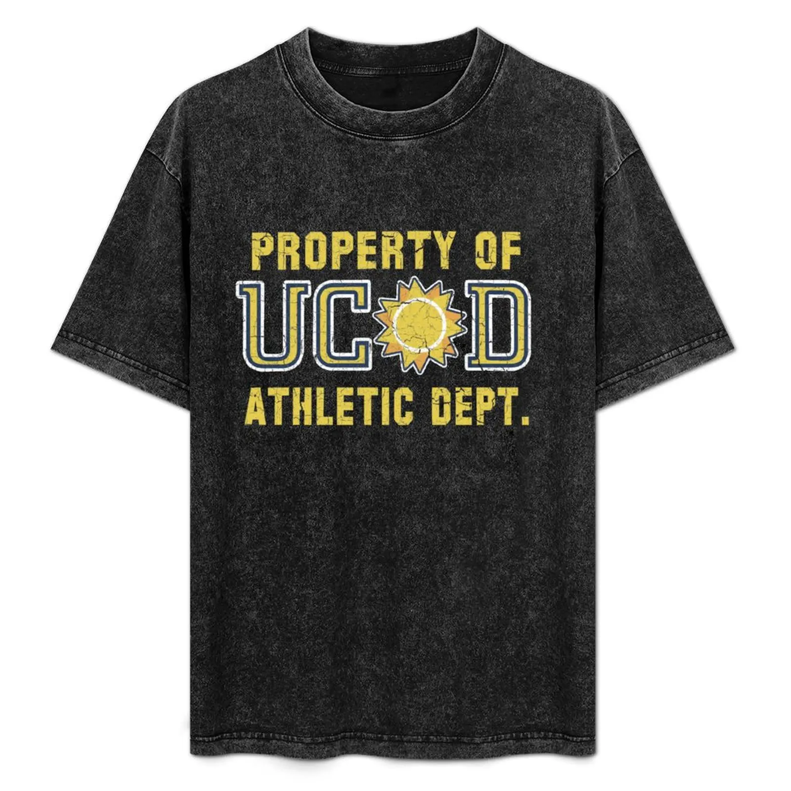 

Property of UCSD Athletic Dept. T-Shirt Vintage Style Printed Top