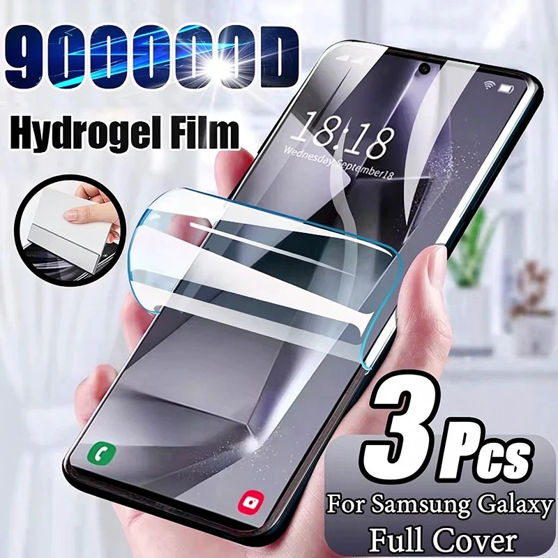 HD Hydrogel Film For Samsung A57 A56 5g A37 A27 A17 A16 A18 A55 A54 A53 A07 A36 A72 A06 Screen Protector Soft Protective Film