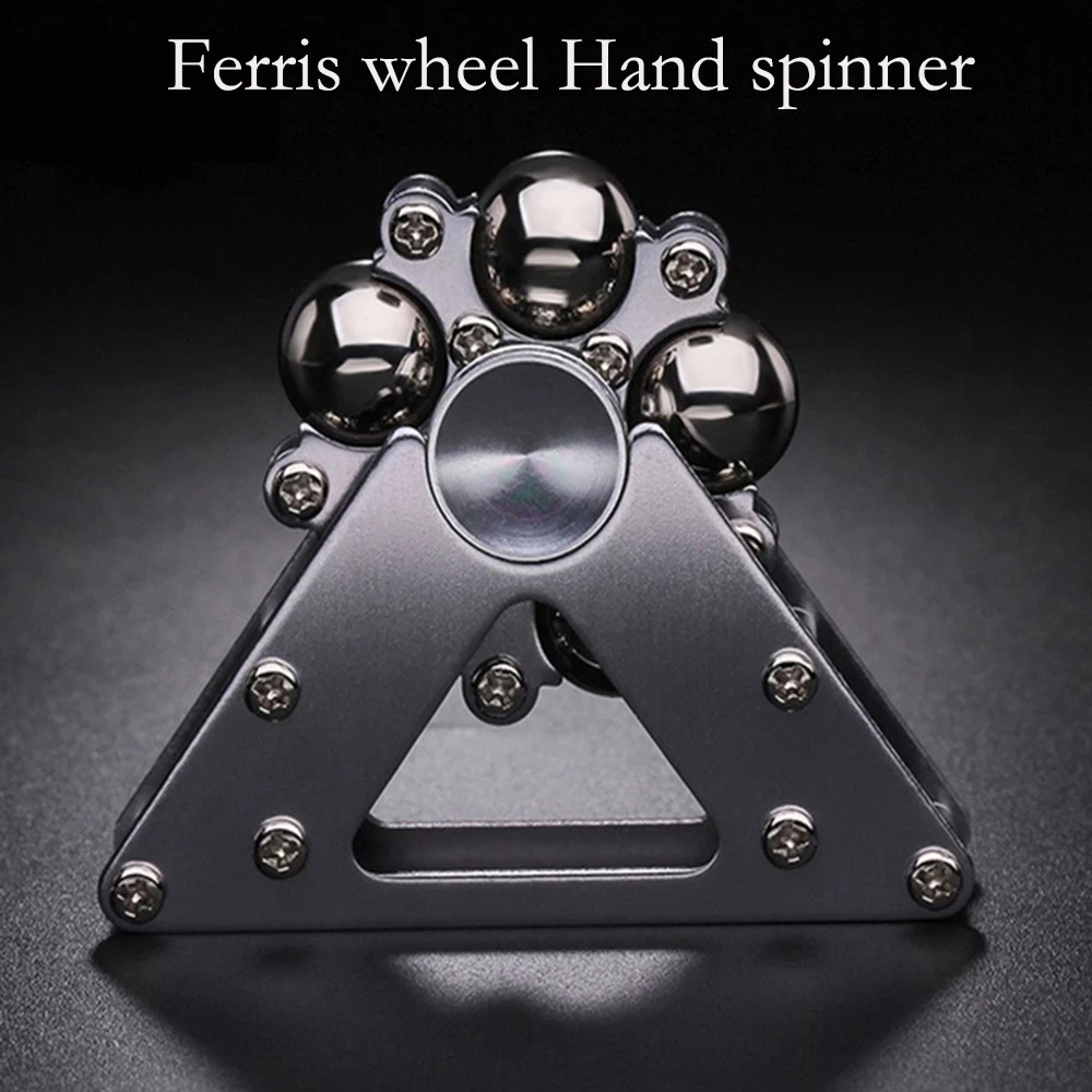 Ferris wheel Double Pendulum Fidget Spinner Foldable Metal Antistress Hand Spinner Adult Toys Gyroscope Stress Reliever Toy