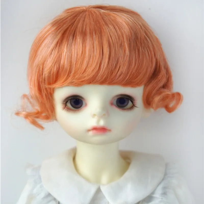 

JD459 1/6 1/4 1/3 Fashionable Short BJD Wigs For YOSD MSD SD Synthetic Mohair Wig in Size 6-7Inch 7-8Inch 8-9Inch Doll Hair