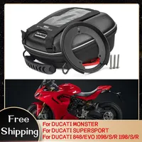 Fuel Tank Bag For DUCATI MONSTER 950 937 821 797 SuperSport 939 950 848/EVO Motorcycle Waterproof Racing Luggage Bags Tanklock