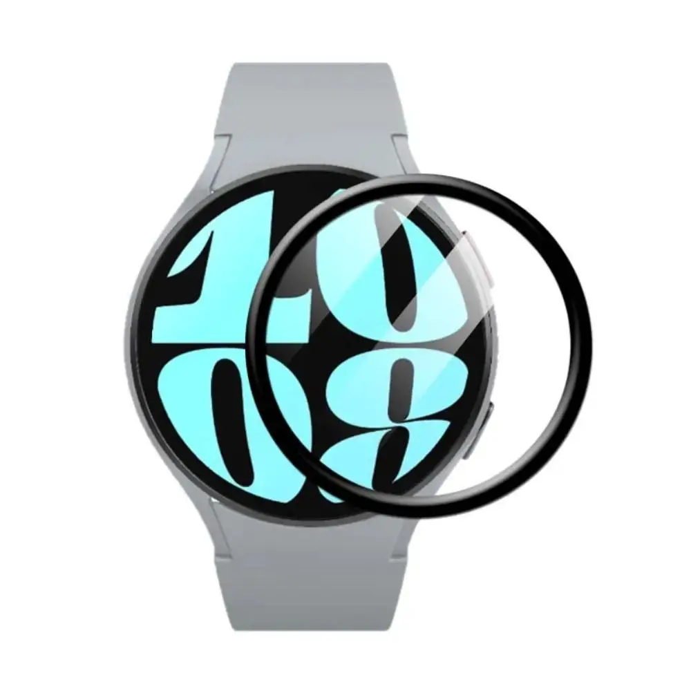 2Pcs 3D Curved Edge Protective Films 40/44/47MM Anti-scratch Screen Protector Smart Watch for Samsung Galaxy Watch 7/7 Ultra