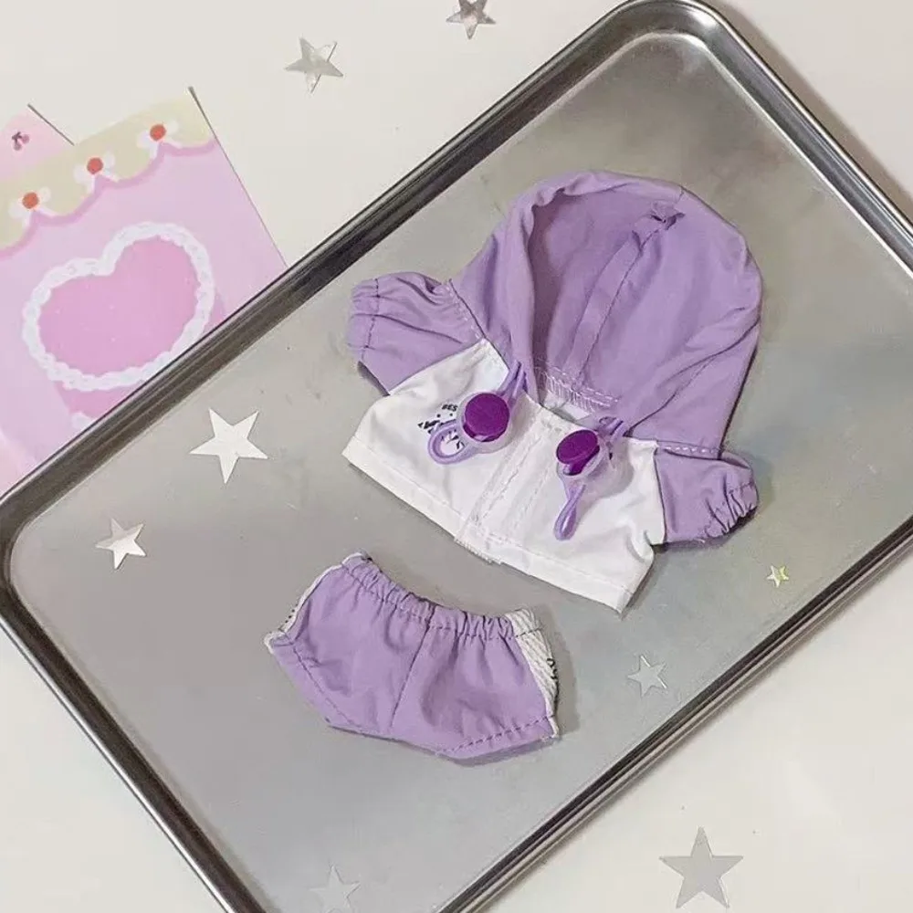 DIY เสื้อผ้าเสื้อ 10/20 ซม.ผ้าฝ้ายตุ๊กตาเสื้อผ้าเสื้อกีฬา 20 ซม.ผ้าฝ้ายตุ๊กตาเสื้อผ้า Cool แต่งตัว 10 ซม.ตุ๊กตาเสื้อผ้าเด็กของขวัญ