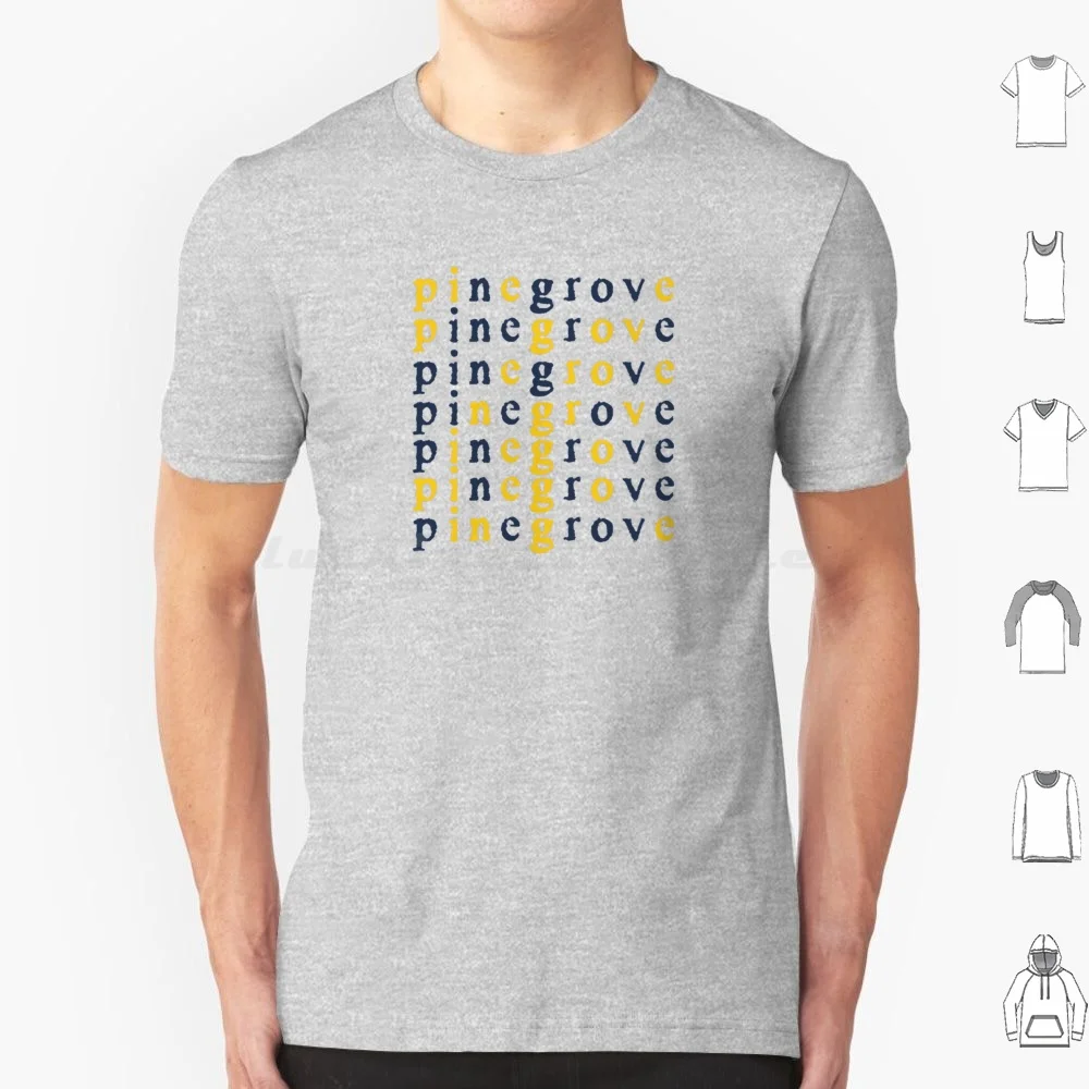 Pinegrove Band Blue Yellow Logo Indie Music T Shirt 6Xl Cotton Cool Tee Pinegrove Pinegrove Logo Pinegrove Alaska 11 11 Album