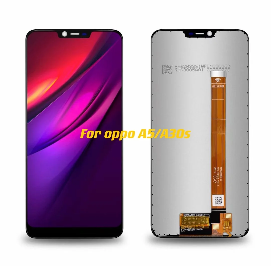 For OPPO A3S CPH1803 LCD Screen Original For OPPO A5 Complete Display Touch Panel Digitizer Replace Repair Part with Freebies