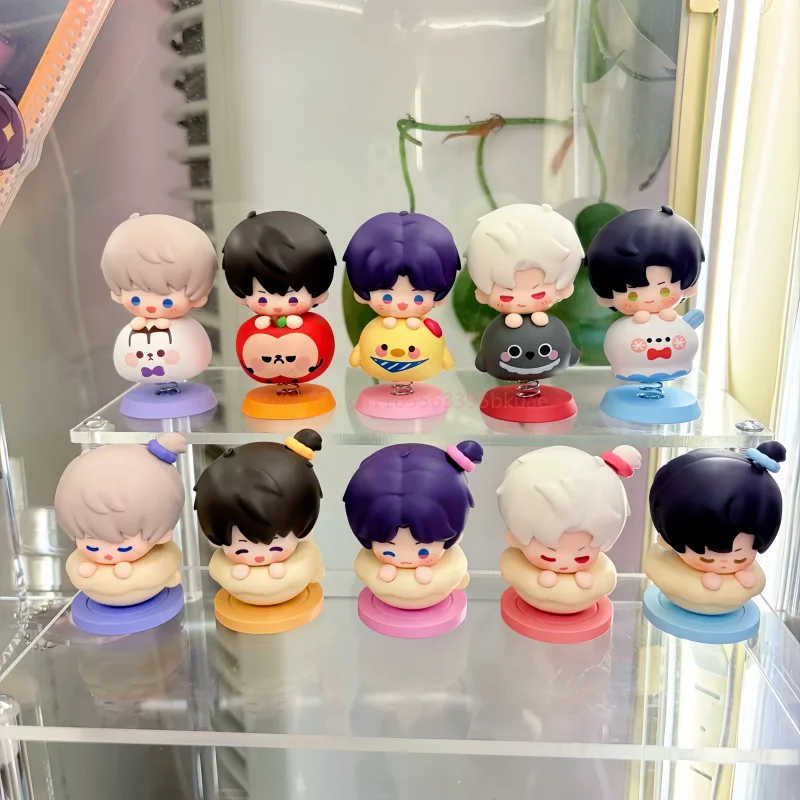

Genuine Love And Deepspace Playful Time Series Stackable Blind Bags Mystery Box Figures Xavier Caleb Statue Kawaii Ornament