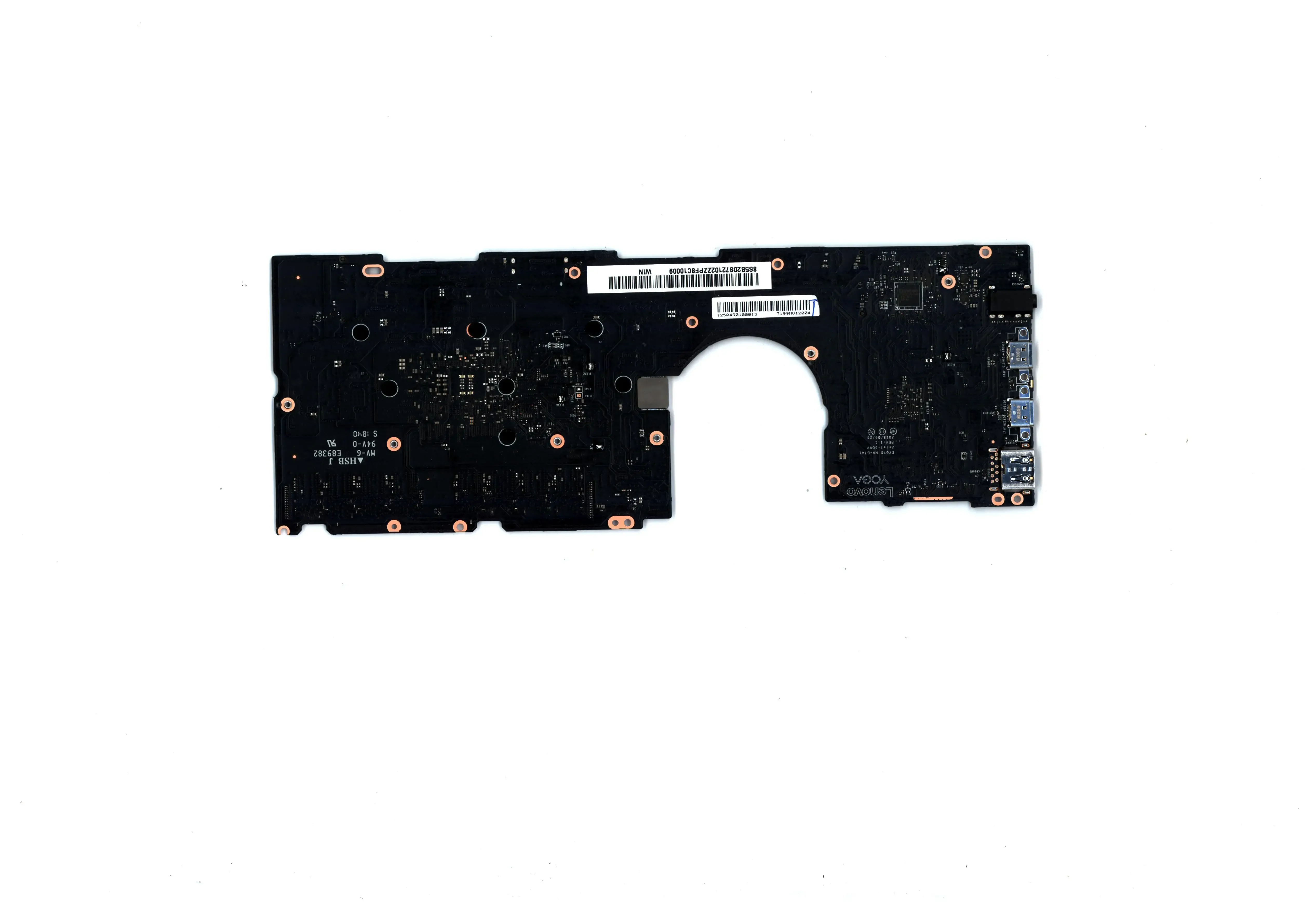 Moederbord Voor Lenovo Yoga C930-13IKB/Yoga C930-13IKB Glas Laptop Moederbord I7-8550U UMA 8G 5B20S72102