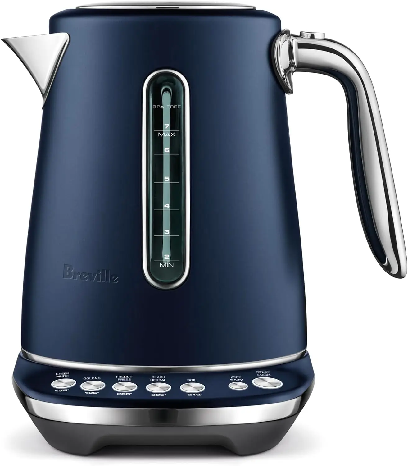 

Breville Smart Kettle Luxe BKE845DBL Damson Blue