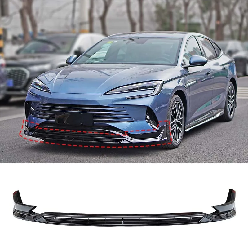 Axinda Factory New Retrofit Car Body Kit Byd Seal 07 Dmi 2022-передний бампер, блеск для губ, черный полипропиленовый материал, боковые юбки сзади