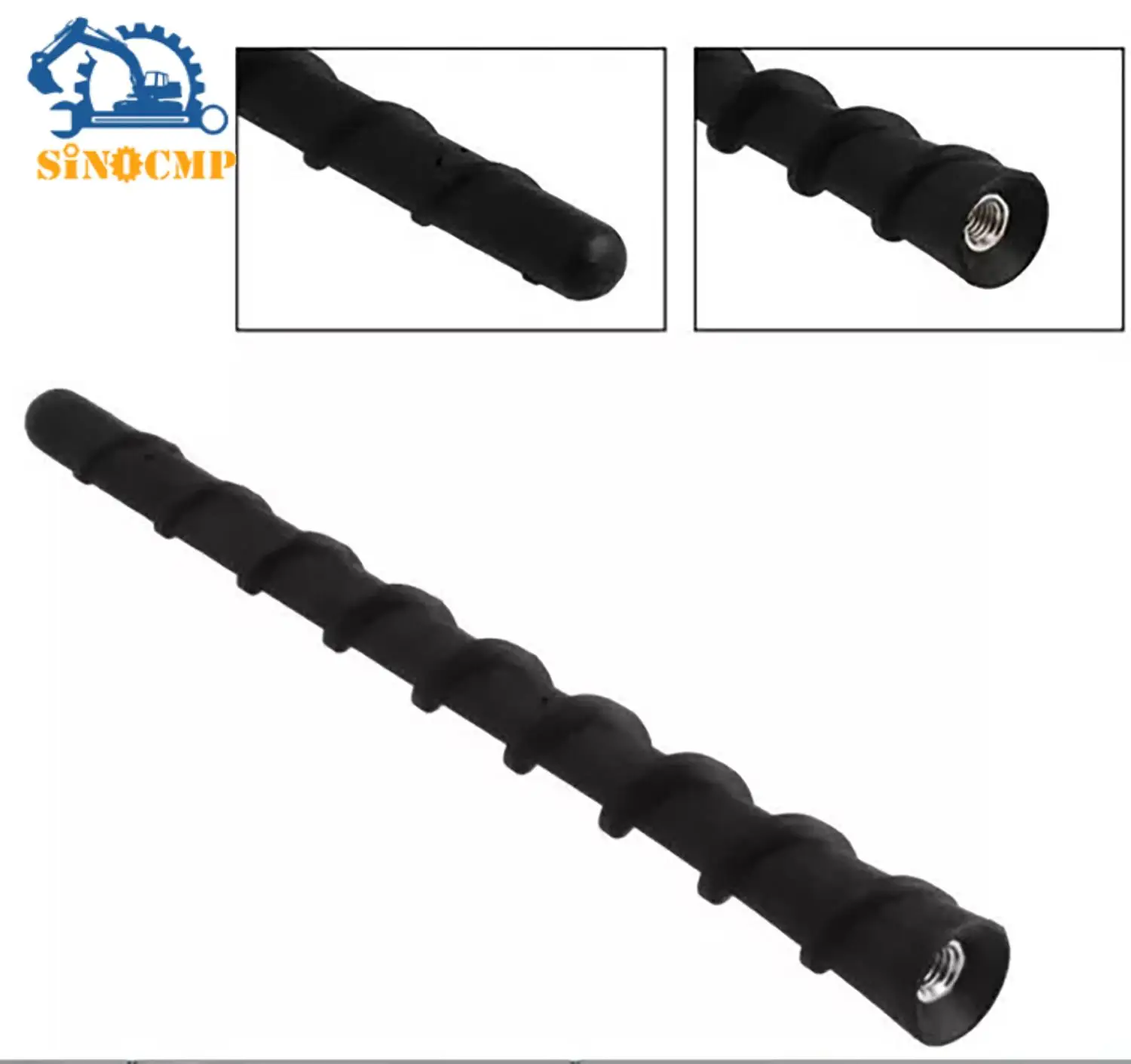 

SINOCMP 7-дюймовая антенная мачта 68297936AA 5091100AB для Dodge Journey Avenger Jeep Cherokee Liberty, радиосигнал Chrysler Fiat 500