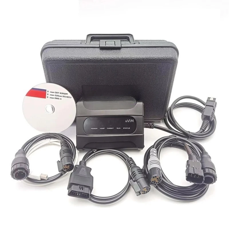 Latest Diagnostic Tool Interface Forklift Excavator Scanner  SRS Software with Laptop Adapter in Cable for Doosan UVIM