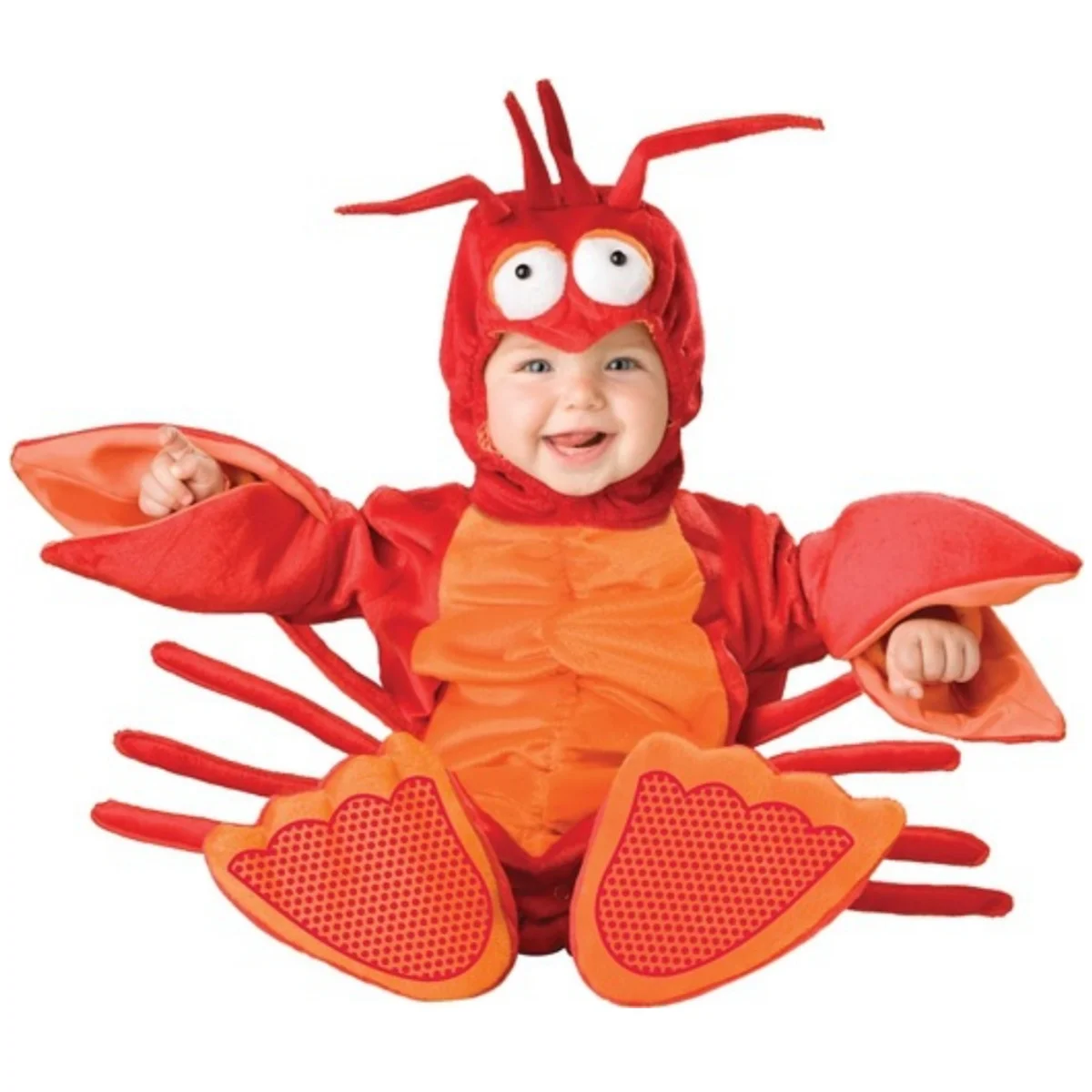 Carnival Halloween Outfits Red Lobster Baby Boys Girls Costume Animal Rompers Jumpsuit Toddlers Infant Clothes