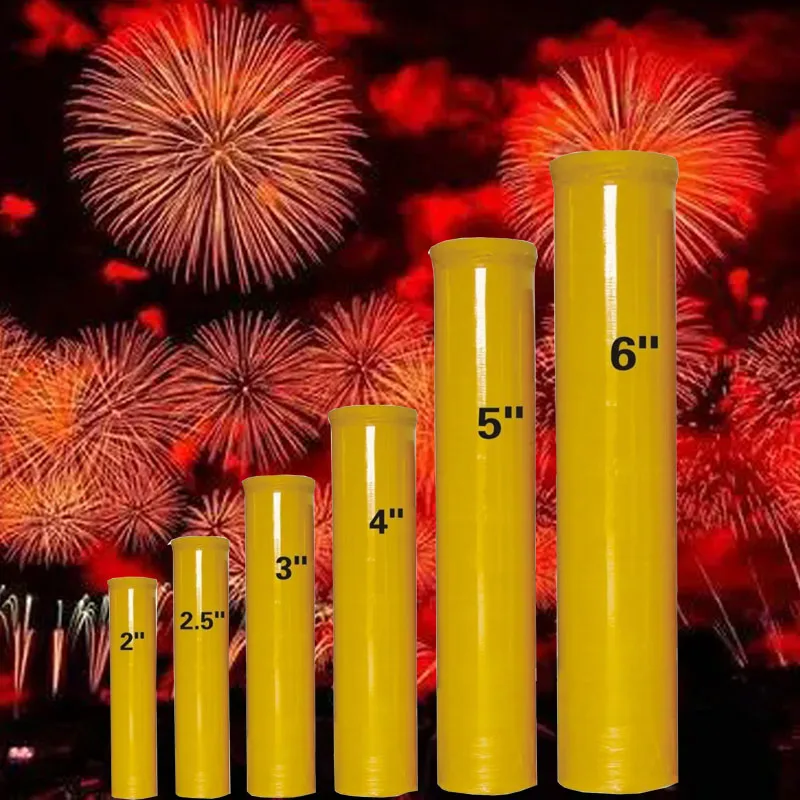 

2.5inch high quality glass fiber fiberglass mortar tubes for fireworks shooting shows 3Pcs