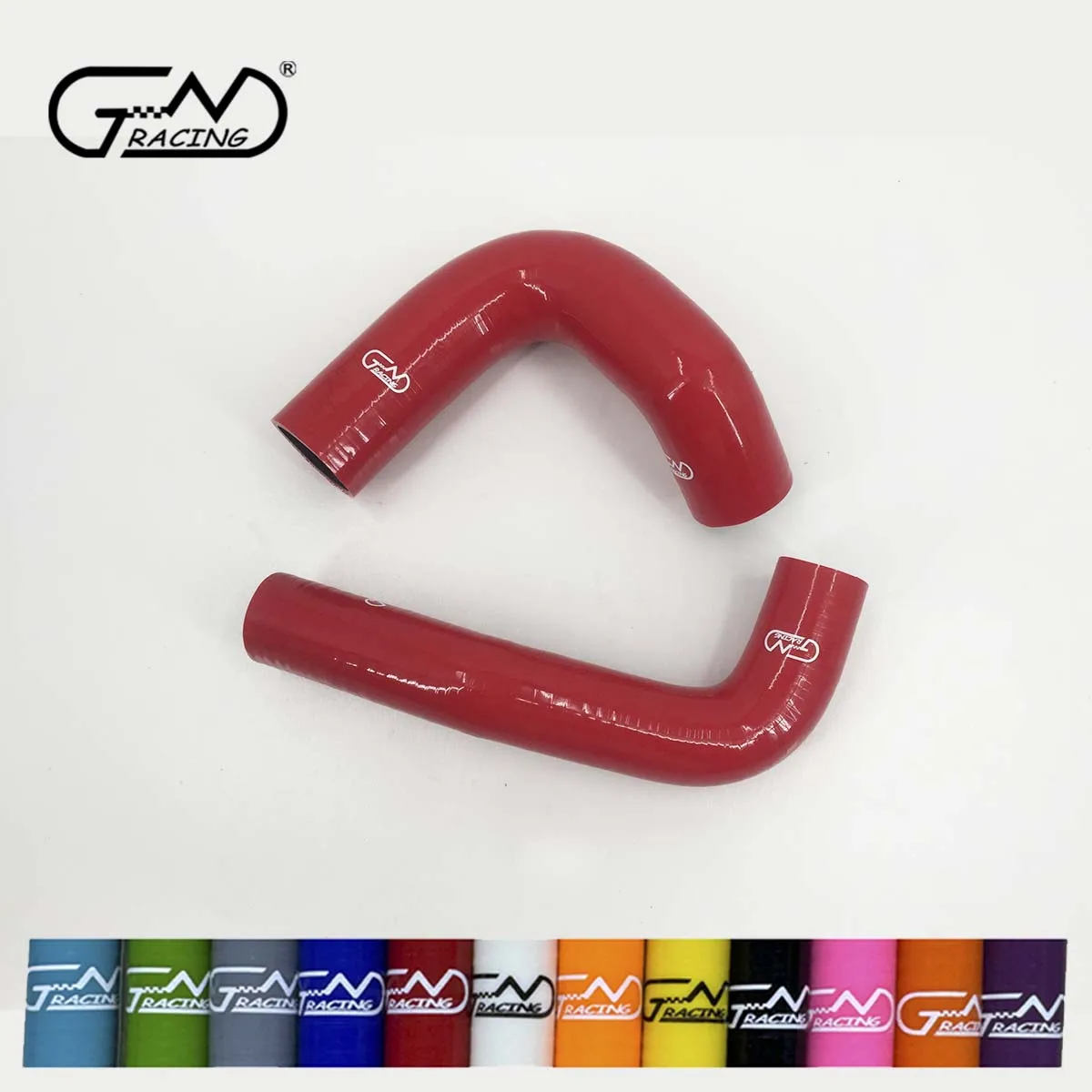 1955-1957-シボレー-シボレー-ベルエア-43l-46l-v8-1956-シリコンラジエーターホースキットに適合。