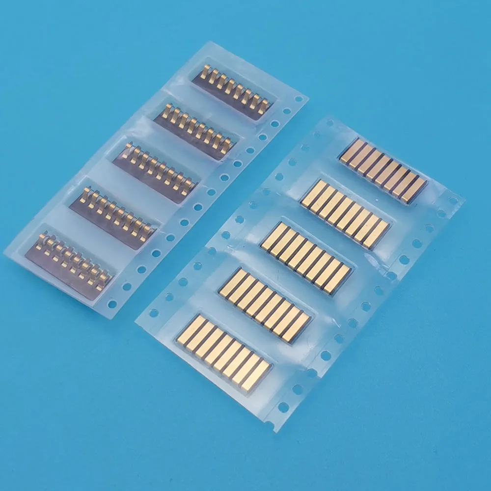 5 pairs Male Female Battery Holder Contacts 2.0 mm Pitch 2 3 4 5 6 7 8Pin Connector Battery Power Contact Tab Conductive Tab