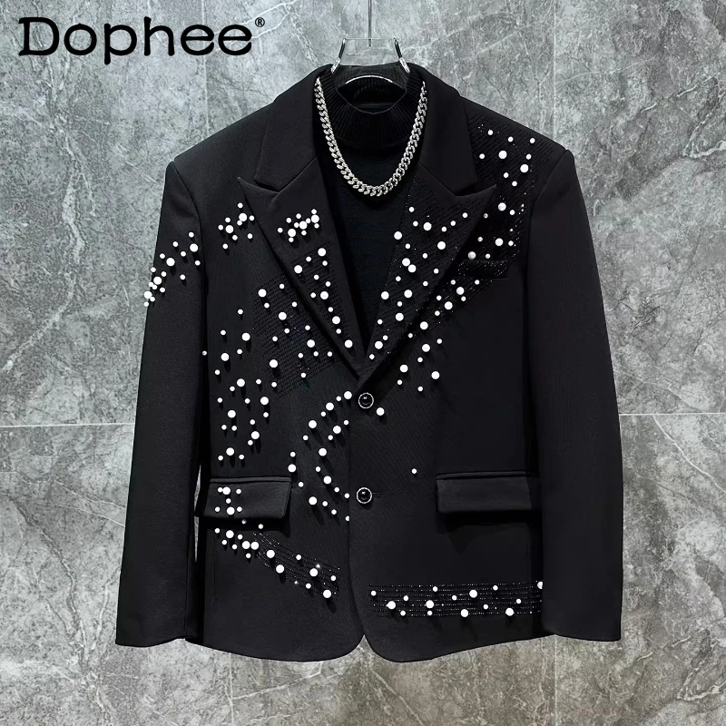 

Мужские пиджаки с бисерным декором и подплечниками, весна 2026: стильные, элегантные, свободного кроя, удобные блейзеры