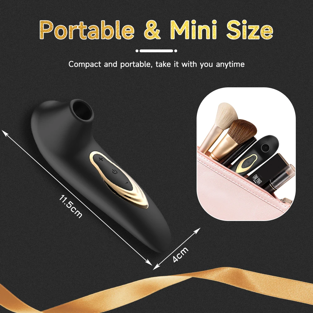 Clitoral Sucking Vibrator Female Erotic Stimulator G Spot Nipple Oral Sucker Vagina Vacuum Sex Toy for Women 18 Masturbator