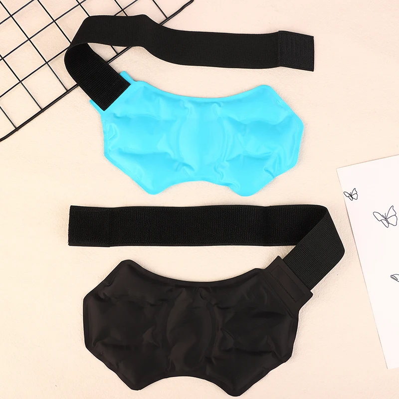 แพ็คน้ำแข็งรัดข้อเท้าสำหรับการบาดเจ็บร้อนเย็นข้อเท้าห่อหุ้มน้ำแข็งบำบัดข้อเท้าแบบใช้ซ้ำได้บรรเทาอาการปวดแพลง