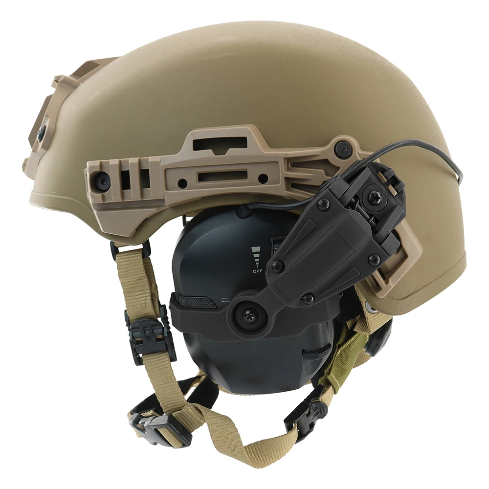 Tactical Headset Bracket Wendy Helmet  Adapter for Walker's Razor Slim Electronic Hearing Protection Shooting Headset