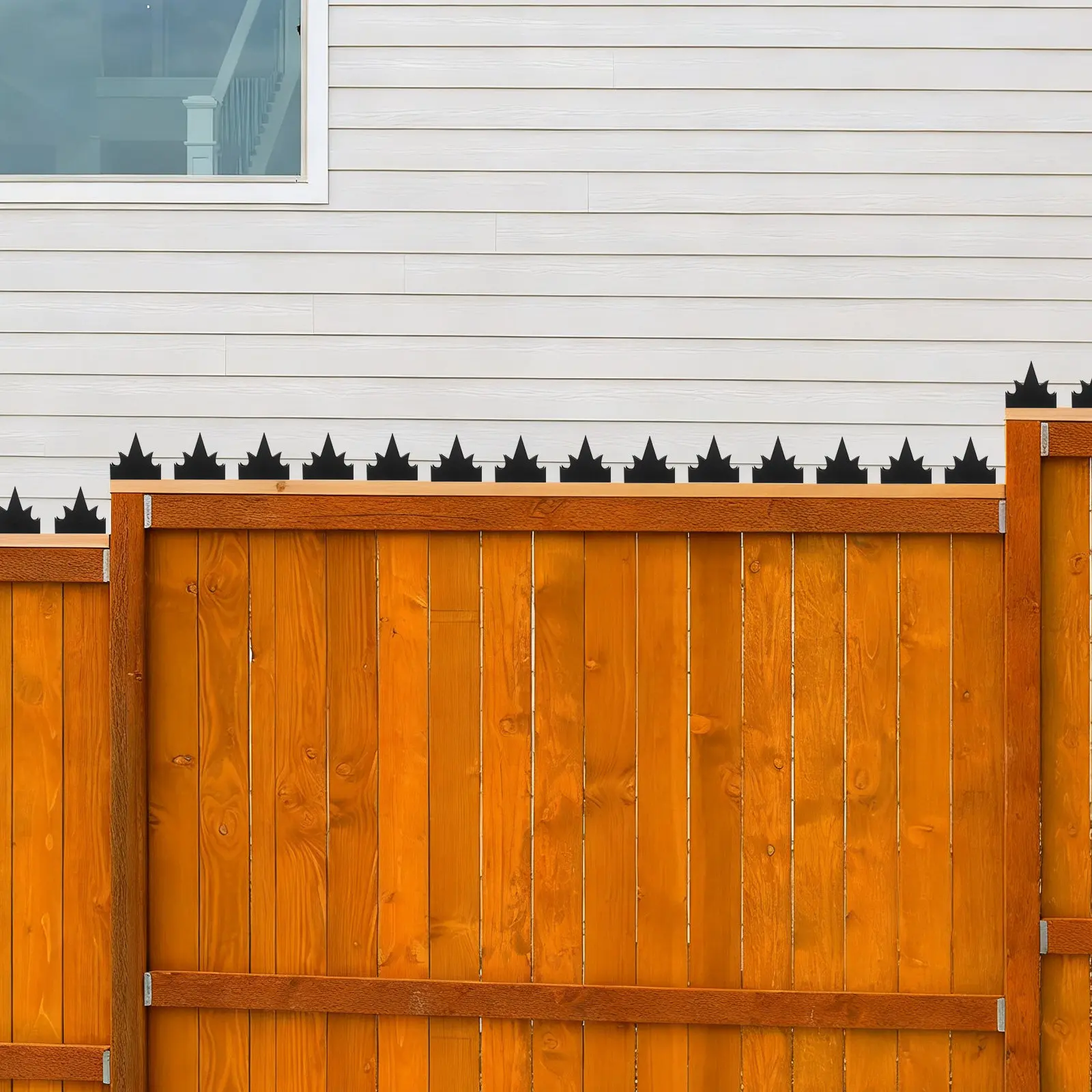 

Комплект металлических шипов для защиты от перелезания, для стен, садовых ворот, надежная защита для наружного применения