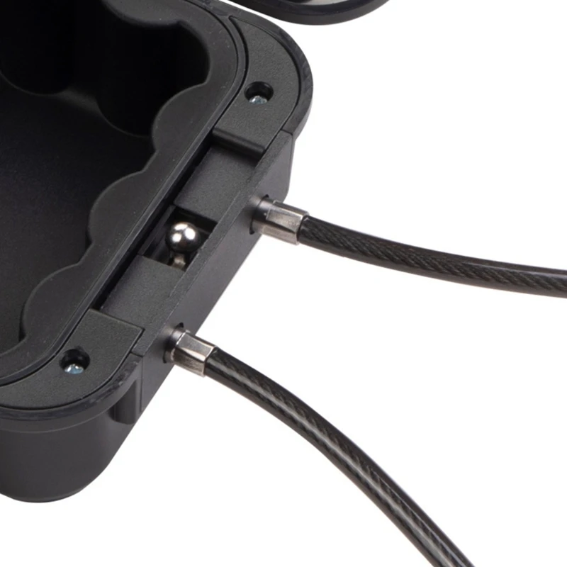 

Belongings Protector 4 Digit Code Lock Box Easy Carry Not Theft for Home