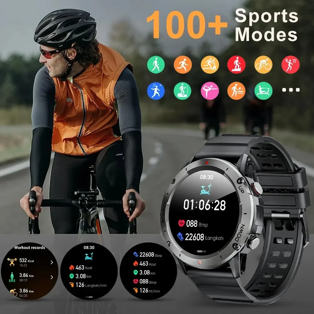 Xiaomi 1.39 pollici HD Bluetooth Call Smart Watch Men IP68 impermeabile sport Fitness Tracker Smartwatch per IOS Android NX9