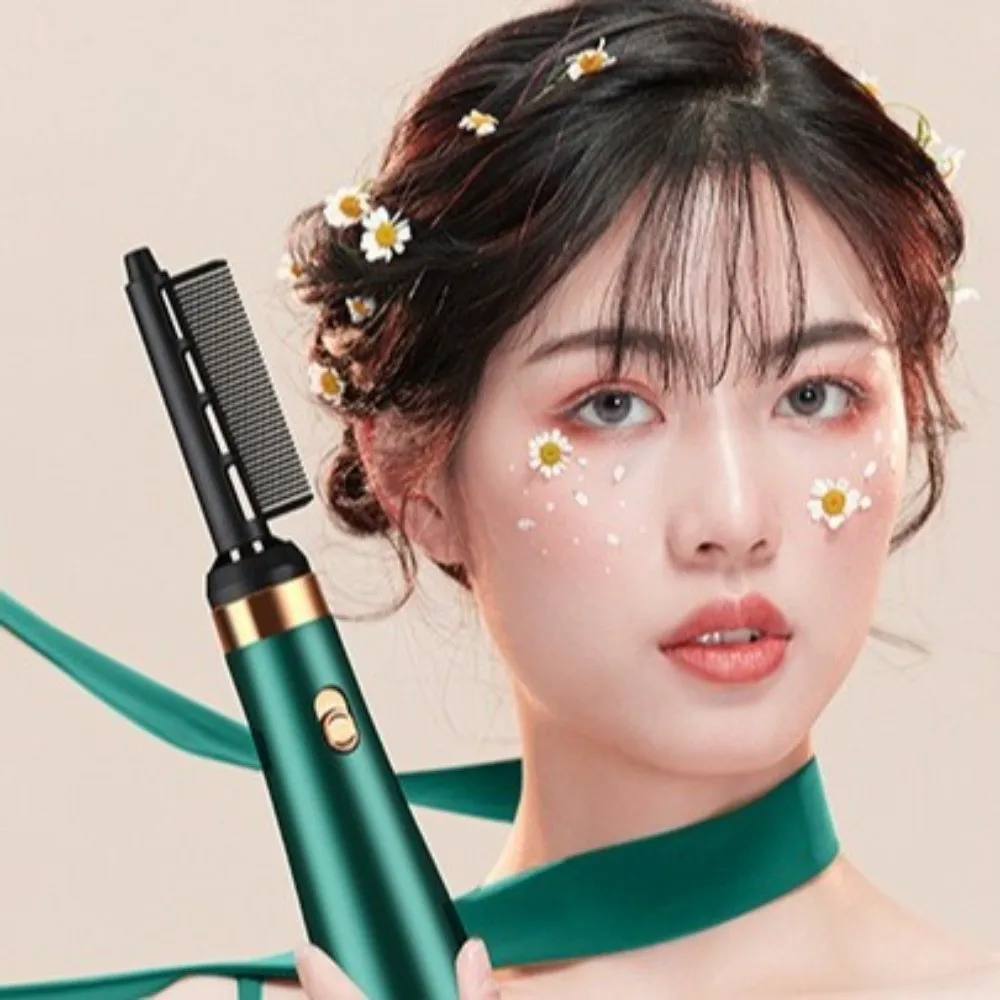 Creative 3 in 1 Hair Styling Brush Adjustable Scald Protection Straightening Comb 3 Levels Professional Hair Comb Hair Care