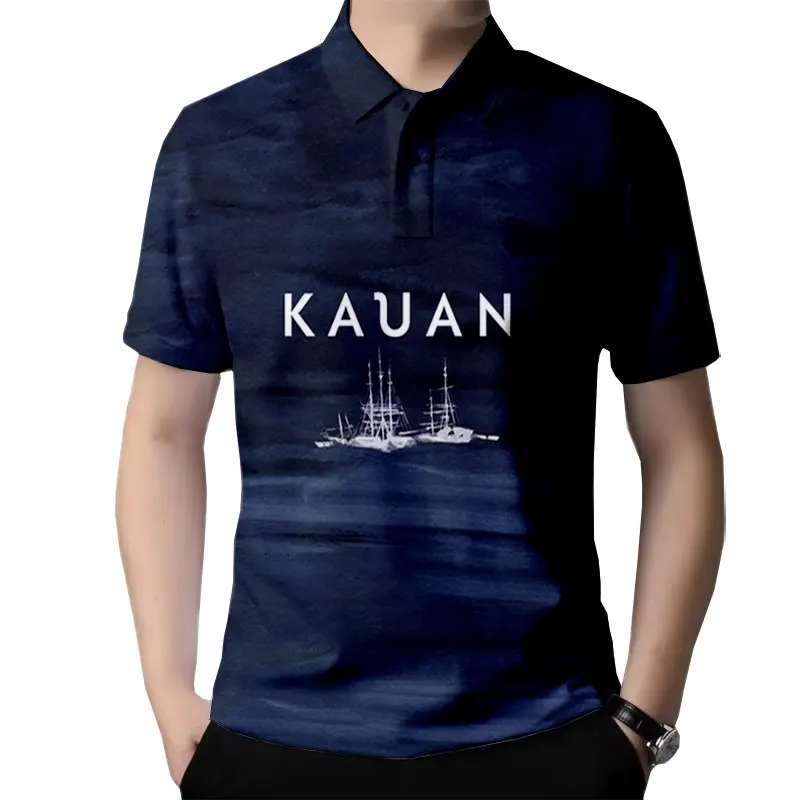 Kauan  Band  3D Printed  Fashion Casual Shirts Men's /Women's  Short Sleeves Loose Breathable Tennis Shirts