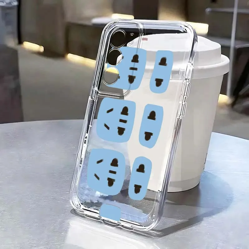 Creative Insertion Illustration For OPPO A11 A16 A55 A56 A57 A72 A52 A73 A74 A54  Find X5 X6 X7 Ultra Pro 5G Transparent Case view 4