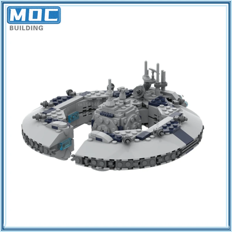 Movie Scene Space Battleship MOC Building Blocks Robot Control Ship Technology Bricks Starfighter Display Toys Xmas Gifts