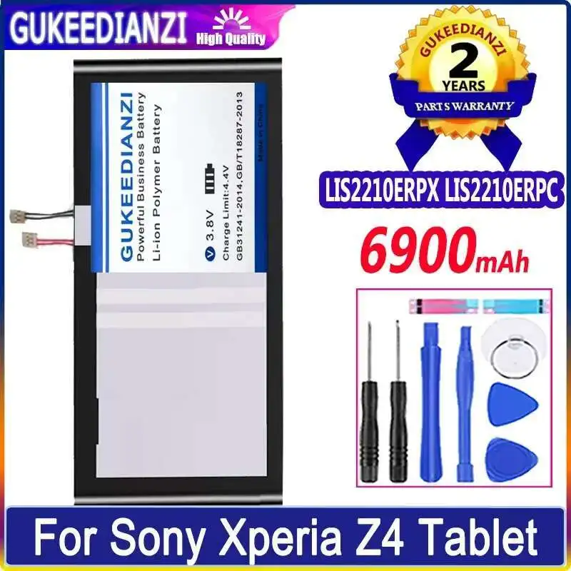 

For Sony Xperia Z4 Tablet SGP712 SGP771 1291-0052 LIS2210ERPX LIS2210ERPC 6900Mah High Compatibility Laptop Battery