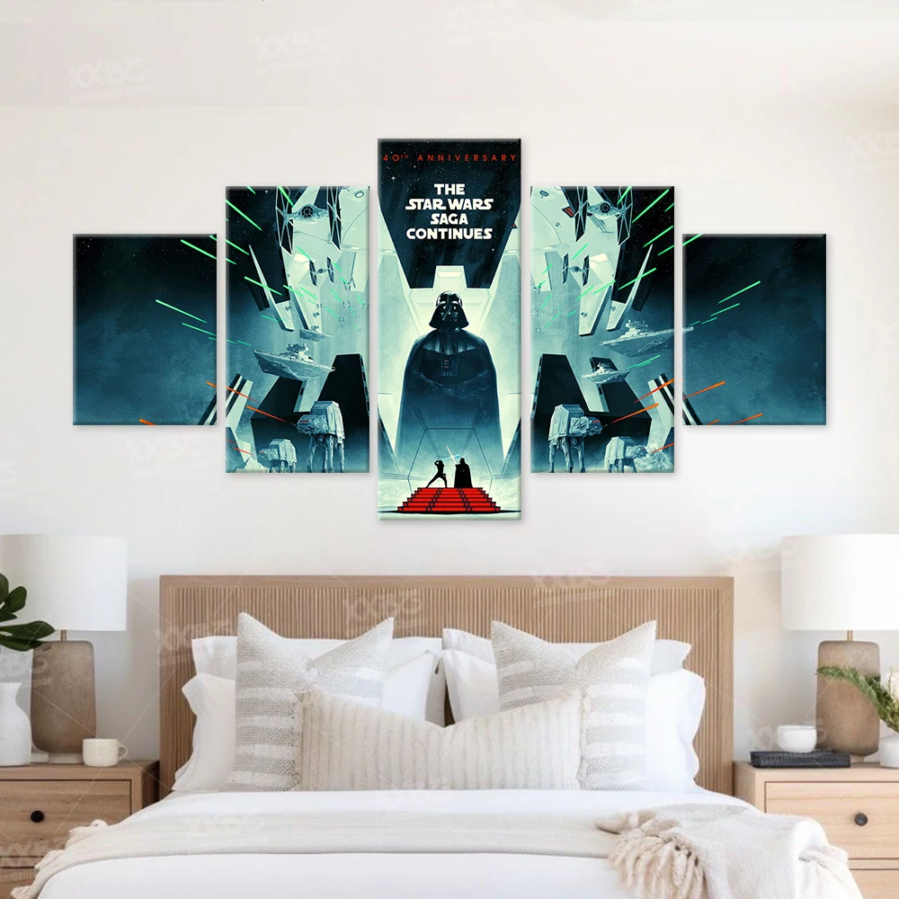 5pcs benutzer definierte Leinwand Poster Anime Spiel Wohnkultur Familie Porträt Malerei Haus Haustier Bilder Urlaub Anpassung Geschenk keinen Rahmen