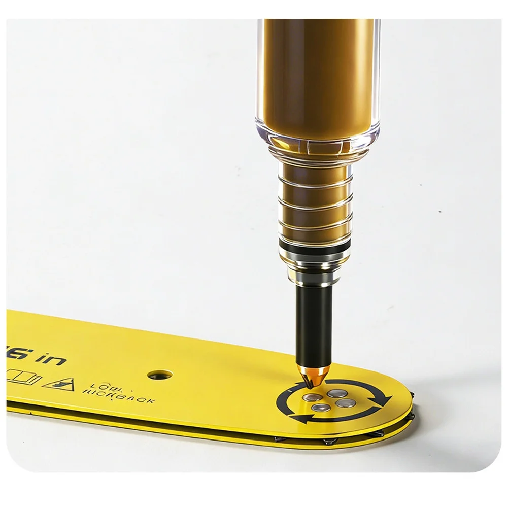 

Chainsaw Guide Bar For oil Canister Lubricating Grease Anti Rust Wear Resistance High Universality Fitment 16.7 x 3.5 cm