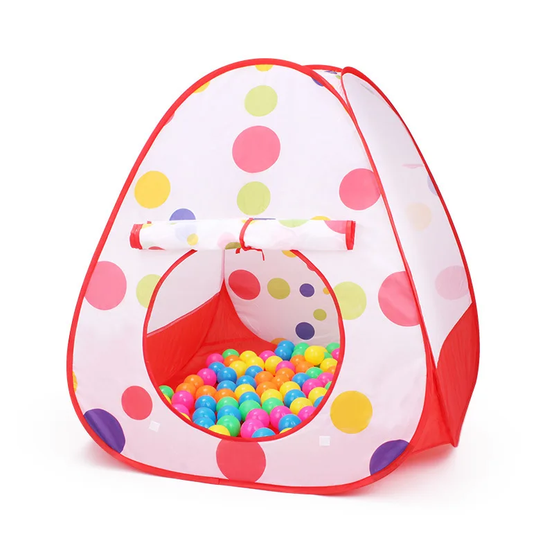 1pc grande portátil crianças jogar tenda casa piscina de bolinhas dobrável meninos meninas tendas ao ar livre indoor para o bebê crianças jogar casa presente