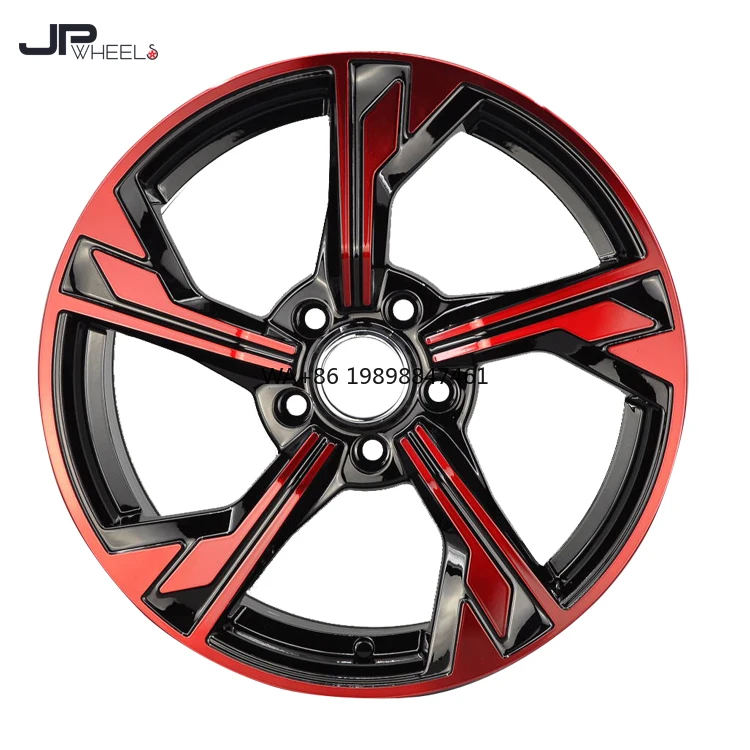 

Alloy Five Spoke Car Wheel 18 Inch 5 Hole 5x112 New #01003