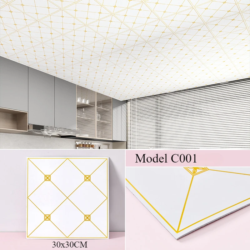 Self-adhesive wall decoration wall sticker pvc living room ceiling sticker 3D three-dimensional sticker living room decoration