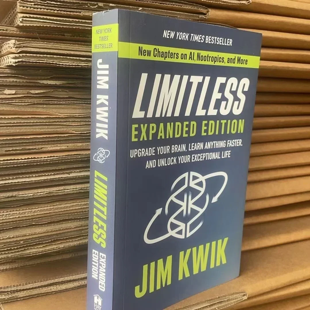 Limitless Expanded Edition von Jim Kwik. Rüsten Sie Ihr Gehirn auf, lernen Sie alles schnell und entriefen Sie Ihr außergewöhnliches Leben.