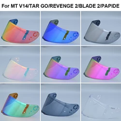 Helmet Shield for MT-V-14 MT Motorcycle Helmet Only for Model RAPID,RAPID PRO,BLADE 2 SV,REVENGE 2,TARGO Helmet Shield