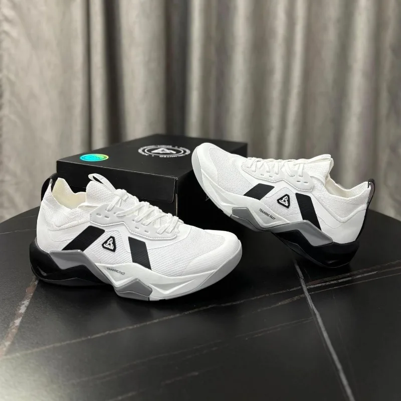 2026 New Cool Gym Shoes For Men Anti-Slip Athletic Shoes For Men Lace Up Men Gym Training Shoes High Quality Sports Shoe For Man