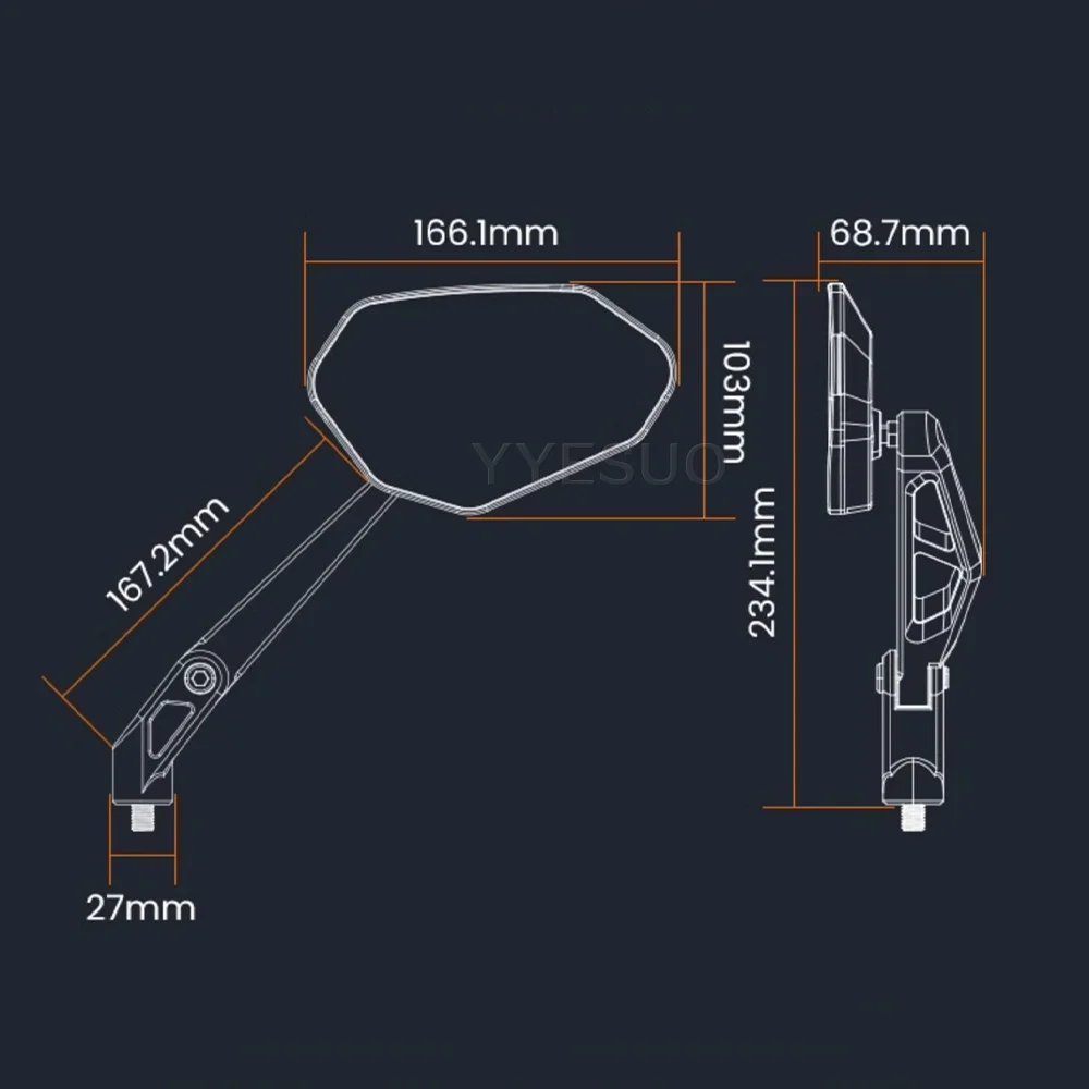 R1300GS Parts for BMW R1300GS GS1300 Accessories Handlebar Riser Airflow Seat Cover Rearview Mirror R 1300 GS Protection Sticker