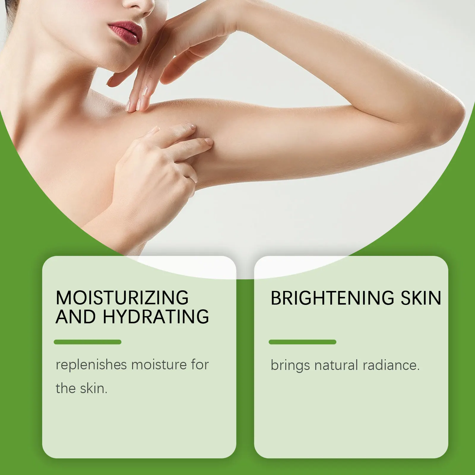 كريم تبييض الجسم تفتيح البشرة تحسين بلادة تقليل جفاف طويلة الأمد ترطيب تدليك سلس العناية بالبشرة الجمال #3