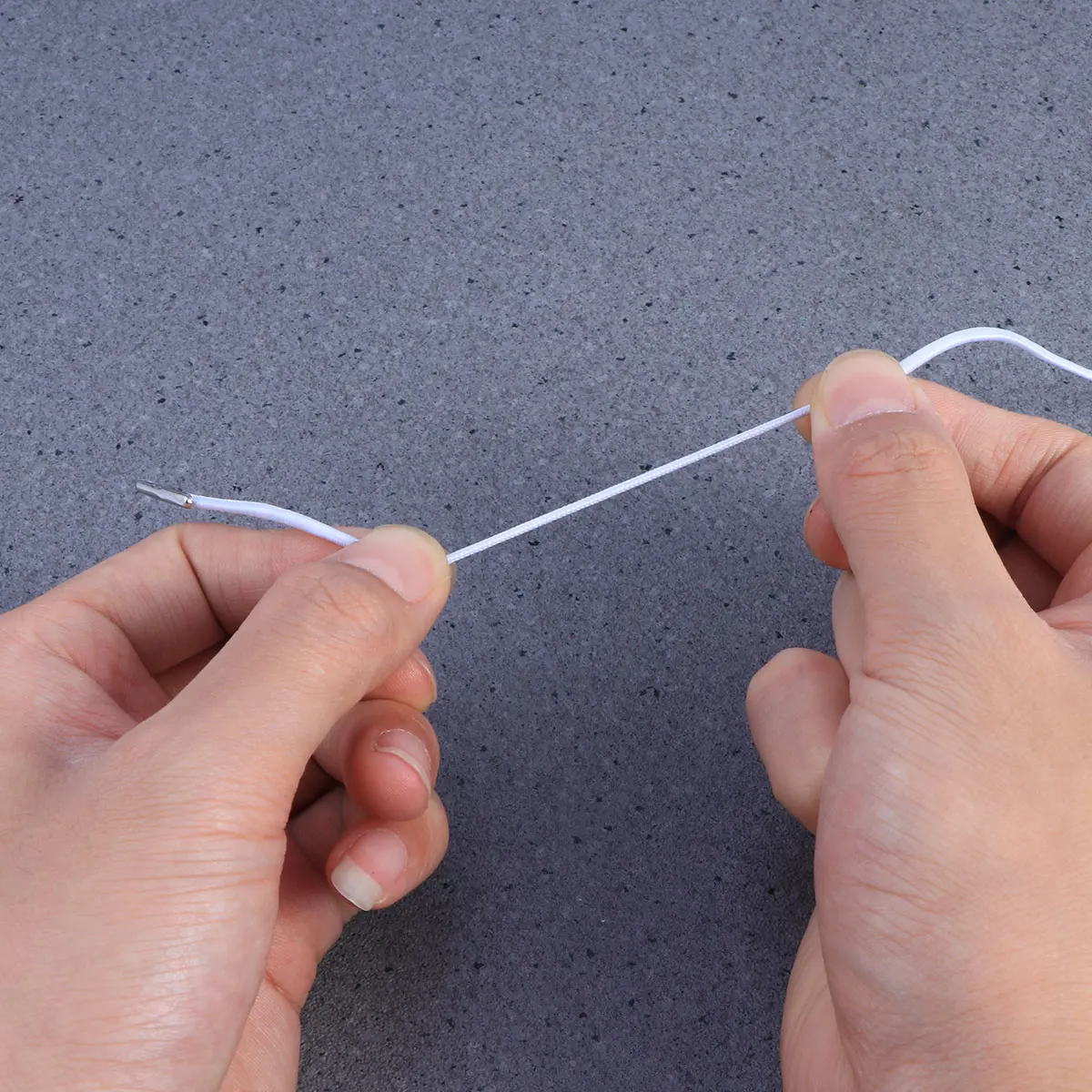 50PCS Elastic Barbed Cord Ties Elastic Mask Making Book Binding Crafting Fastener for Mask Making Book Binding