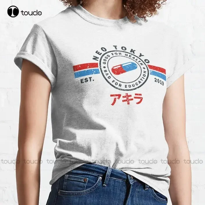 The Capsules - Akira - Neo Tokyo Classic T-Shirt Anime Shirts For Women Custom Aldult Teen Unisex Digital Printing Tee Shirts