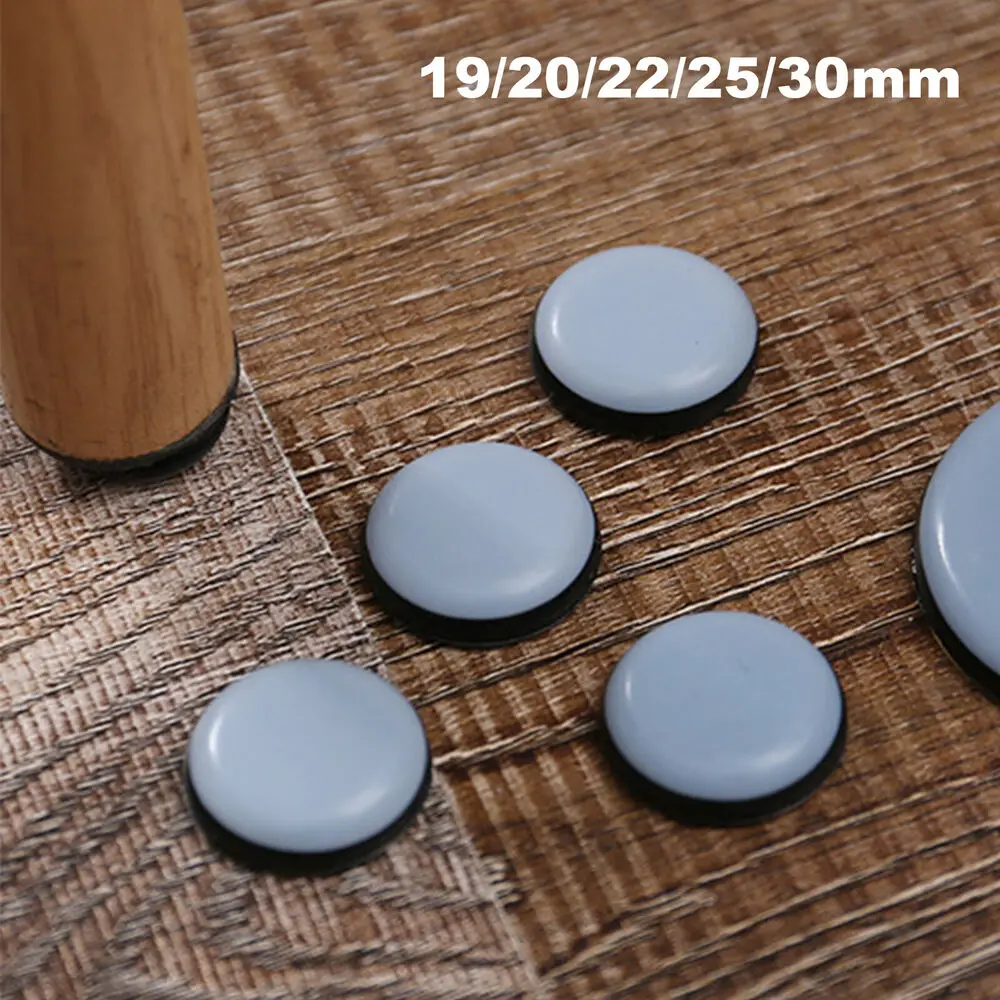 20Pcs Furniture Slider Pads Table Chair Leg Sliding Block Anti Scratch Easy Move Heavy Furniture Leg Mat Thickened Moving Pads