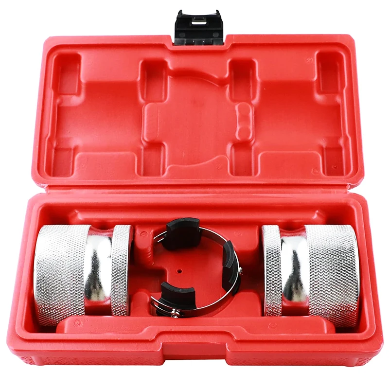 Motorcycle Fork Seal Driver Tool Set Motorcycle Accessory Adjustable 33mm-54mm Portable with Box for Motorcycle Dirt Bikes